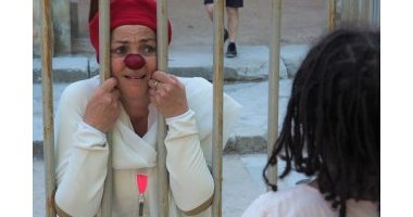 Clown et espace public