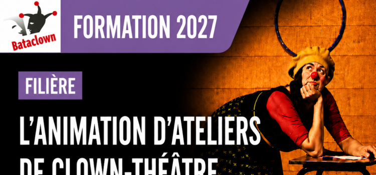 L'animation d'ateliers de clown-théâtre