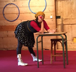 Clown et écriture